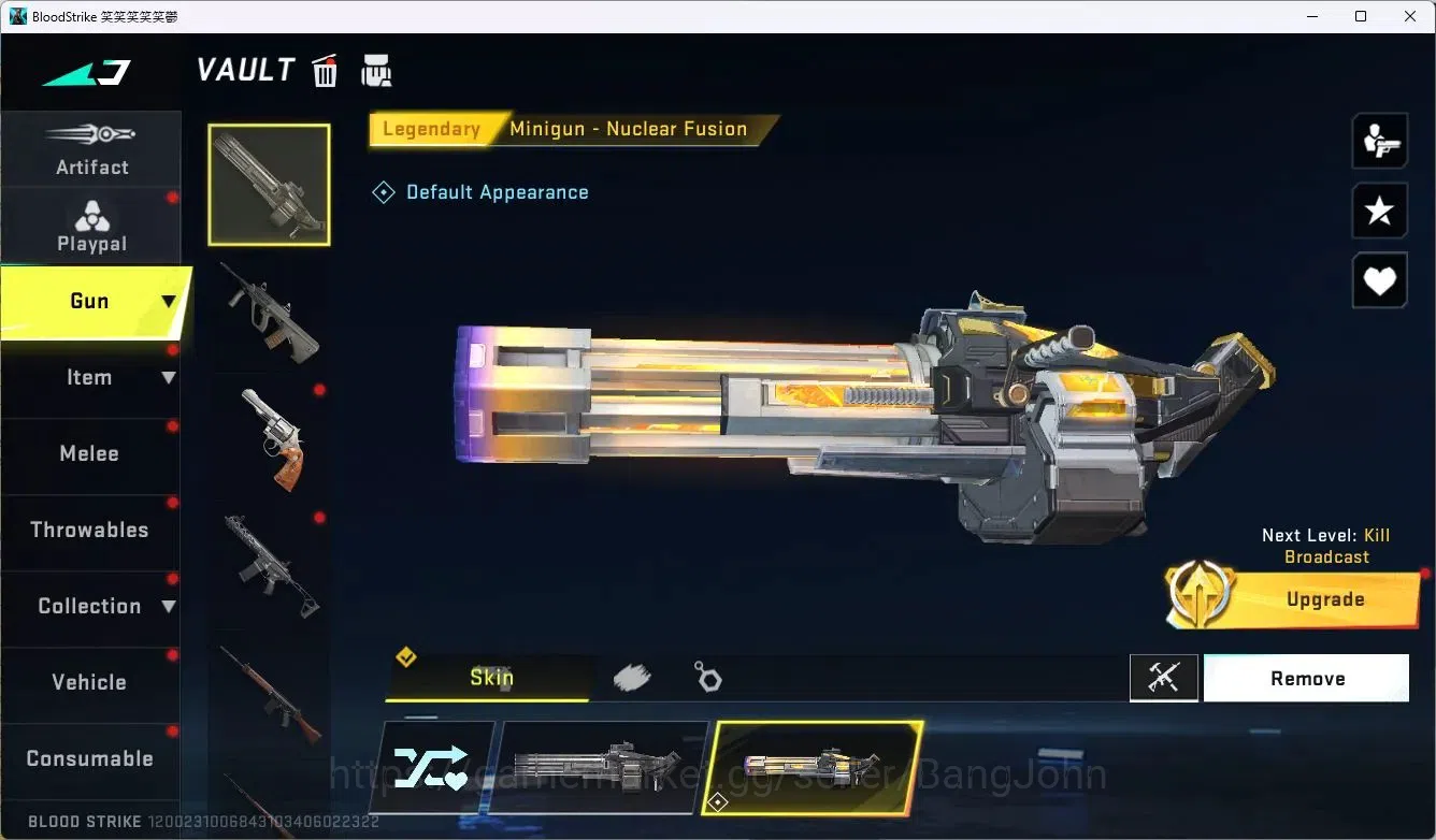 Blood Strike Accounts ASIA | Ethan BLEACH | MCX EVA | 1 Ultra Gun | 1 Le image 6