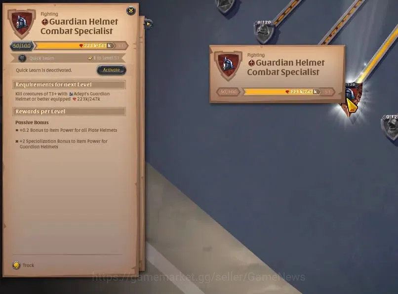 Albion Online Accounts ASIA | 3,49M Total Fame - 10M Silver | T8 Ore Mine image 6