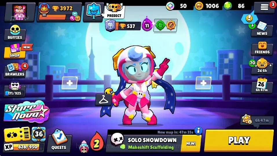 Brawl Stars Accounts 3972 Trophies, 36 Brawlers, 7 Max Lvl , 3 Mythic [ image 1