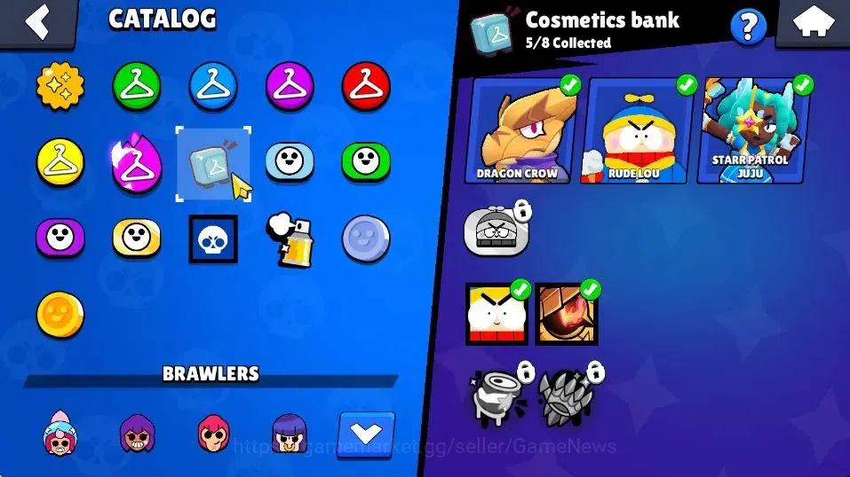 Brawl Stars Accounts 3972 Trophies, 36 Brawlers, 7 Max Lvl , 3 Mythic [ image 16