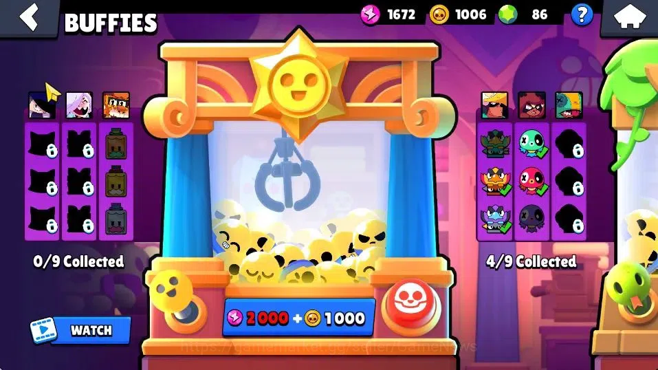 Brawl Stars Accounts 3972 Trophies, 36 Brawlers, 7 Max Lvl , 3 Mythic [ image 5