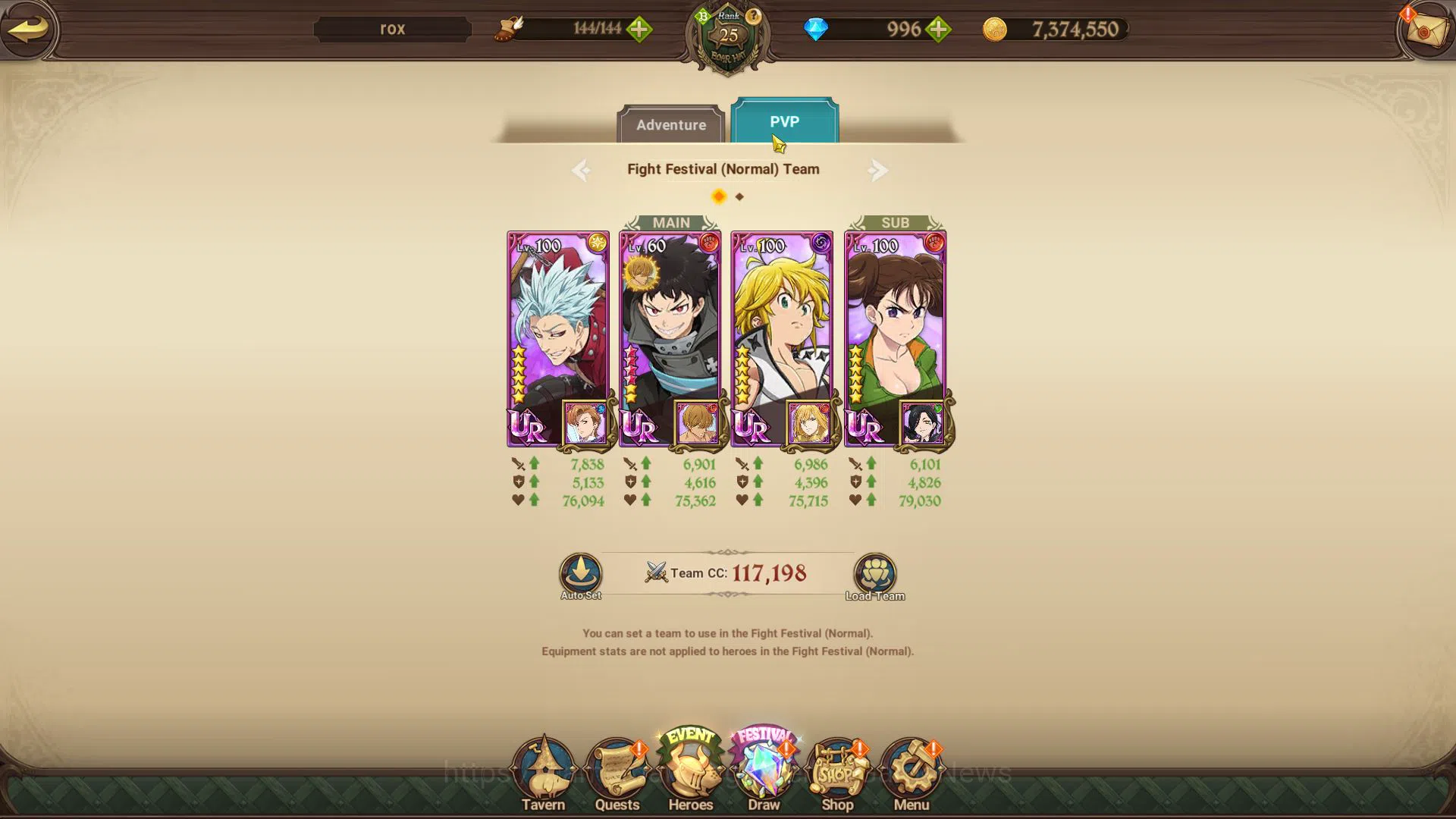 The Seven Deadly Sins: Grand Cross Accounts Asia|840K CC|Starter Ch4|996 DM|1 UR+Collab Fire F image 7