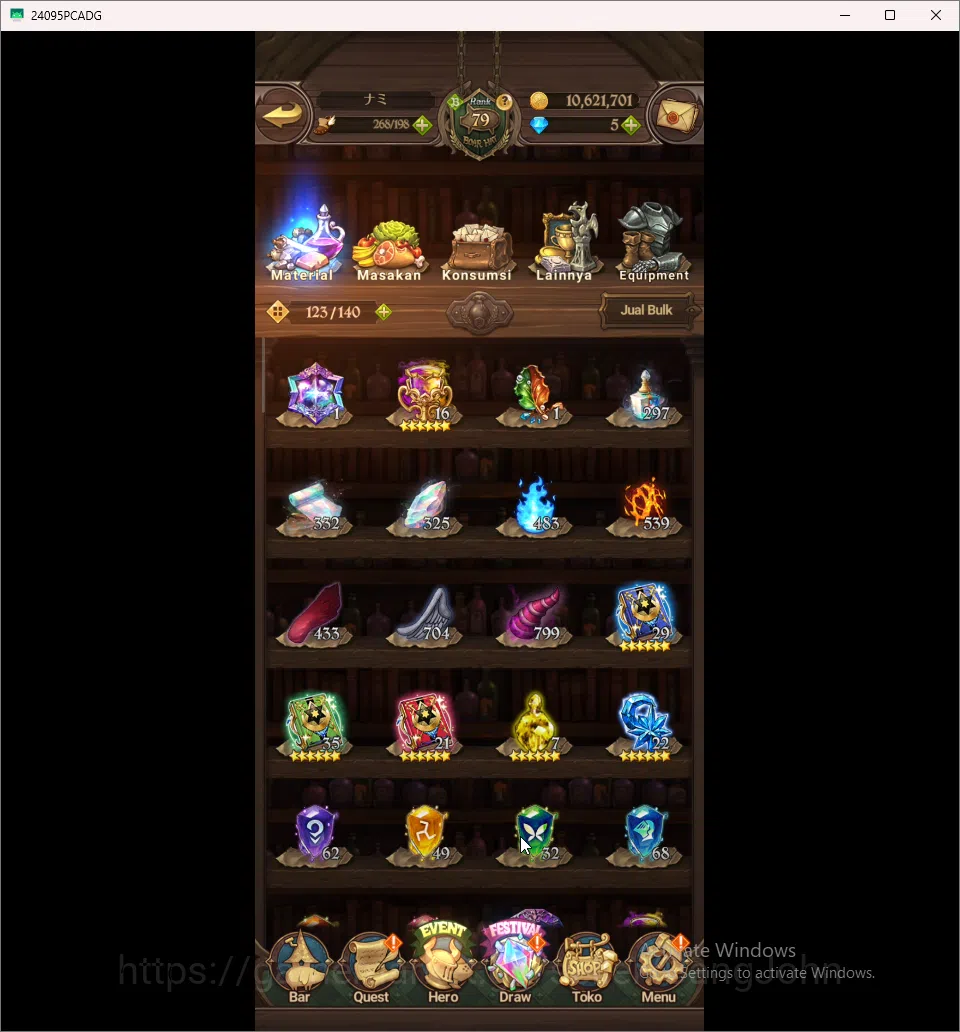 The Seven Deadly Sins: Grand Cross Accounts Others ASIA | 3.2M CC | 1 LR Elizabet 5 UR Salos Merlin&Esca 3/6 ODK WKGowter 6