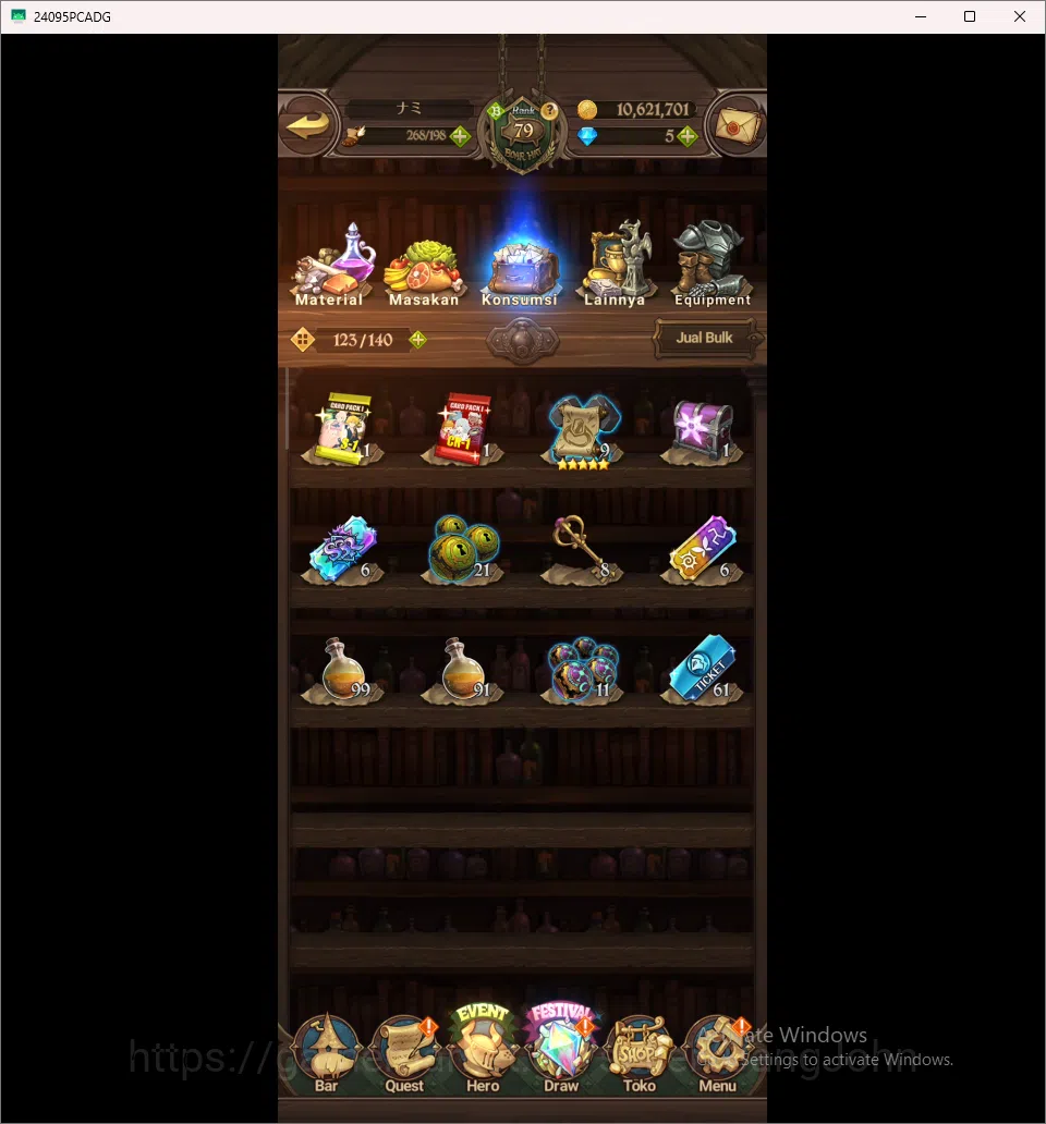 The Seven Deadly Sins: Grand Cross Accounts Others ASIA | 3.2M CC | 1 LR Elizabet 5 UR Salos Merlin&Esca 3/6 ODK WKGowter 8