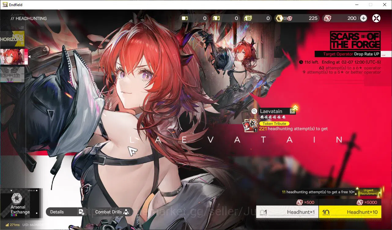 Arknights: Endfield Accounts NA/EU Lv2 Day 10|Starter| 1SSR (Leavetain)+7SR Operators|1 6*+4 5* Wp|Male Mc|GrypLink|Take 3
