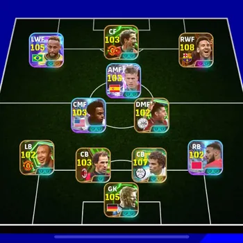 eFootball Accounts Legends & Iconic Players COLECTIVE 3211+ | BIG TIME MESSI MSN x NEW NEYMAR JR x NEW PEPE x M OWEN x DANI