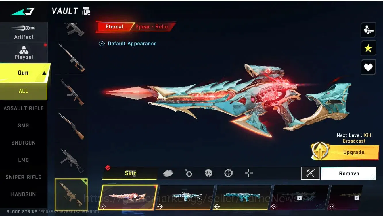 Blood Strike Accounts ASIA|ETERNAL(Spear-Relic Lv 2)+Collab BLEACH(SPIKE image 12