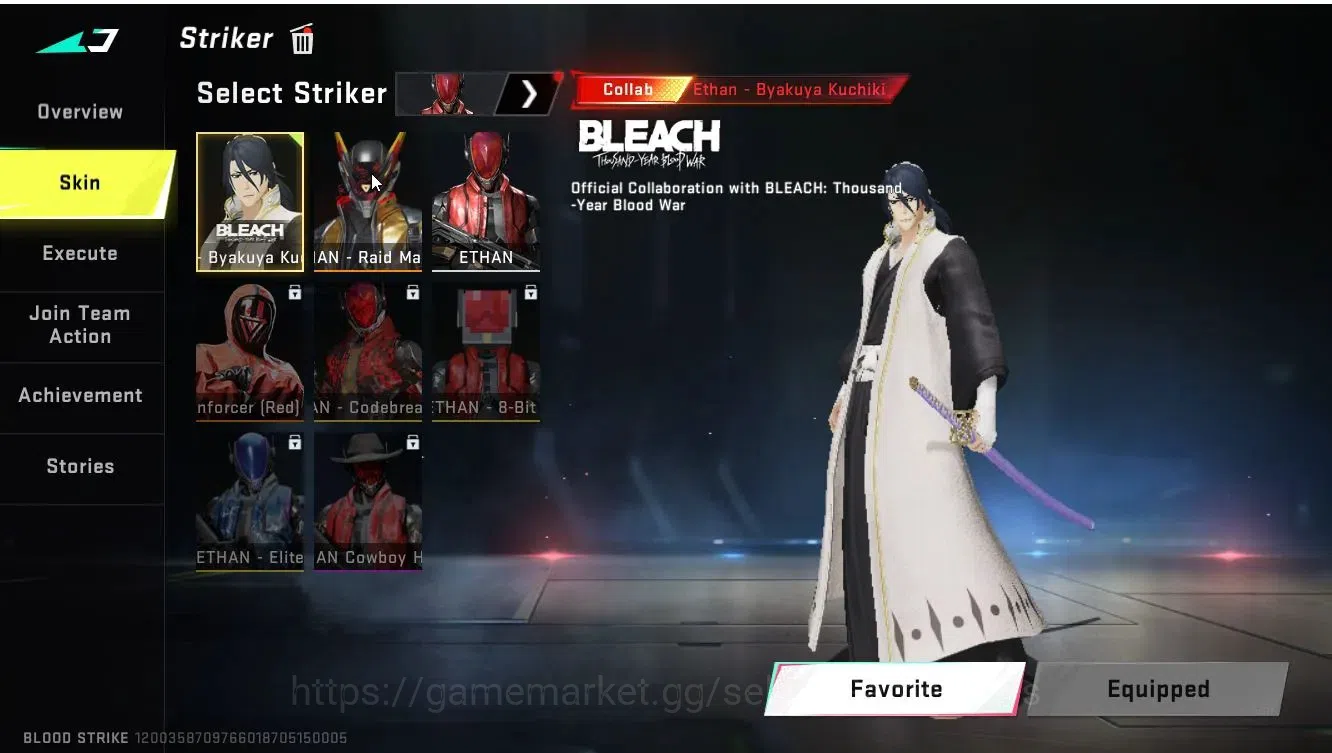 Blood Strike Accounts ASIA|ETERNAL(Spear-Relic Lv 2)+Collab BLEACH(SPIKE image 4