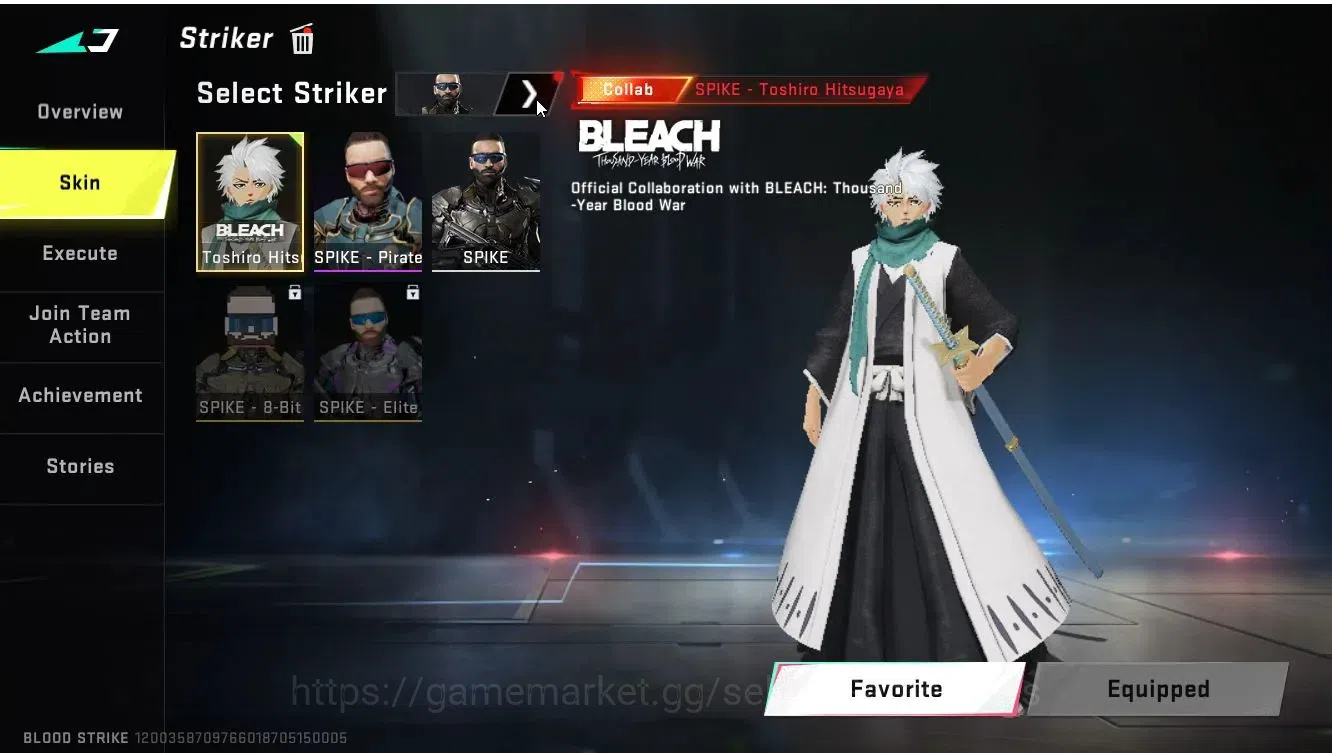 Blood Strike Accounts ASIA|ETERNAL(Spear-Relic Lv 2)+Collab BLEACH(SPIKE image 8