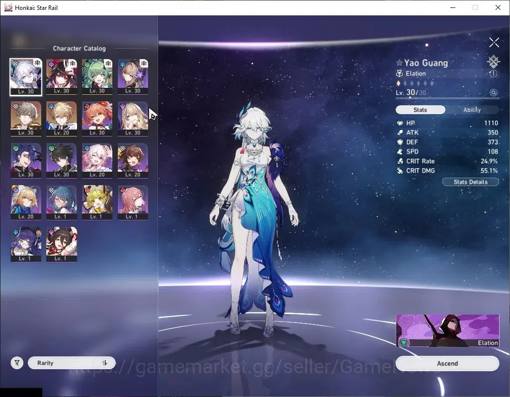 Honkai Star Rail Accounts ASIA|TL 20|3 Limited| Yao Guang, Sparkle, Huohuo | image 4