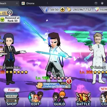 Bleach: Brave Souls Accounts Starter Global |126K BP+10K Orb|Fresh Story|RobertTYBW24,Yumichika The