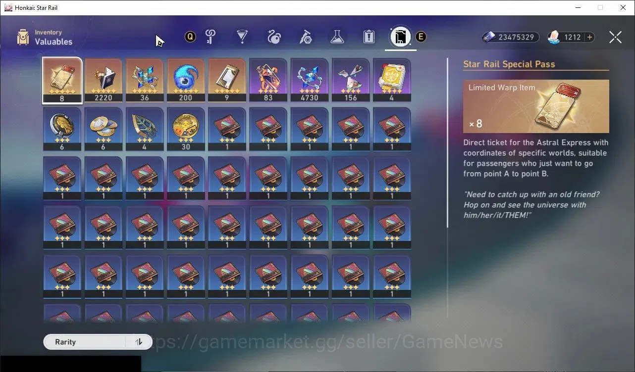 Honkai Star Rail Accounts End Game Asia|TL 50|8 Limited|(SW LV999)+Sign Huohuo E1,Fu Xuan E1,Sparxie,Sparkle,Acheron,HD 13