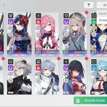 Chaos Zero Nightmare Accounts Global|Lv 55|8 SSR(Rossweisse