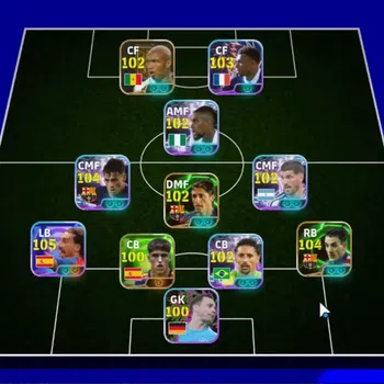 eFootball Accounts Others Android|Pack France|7Epic Albert Ferrer,Edmilson|Show Time Marc Cucurella,Pedri,Rodrigo De