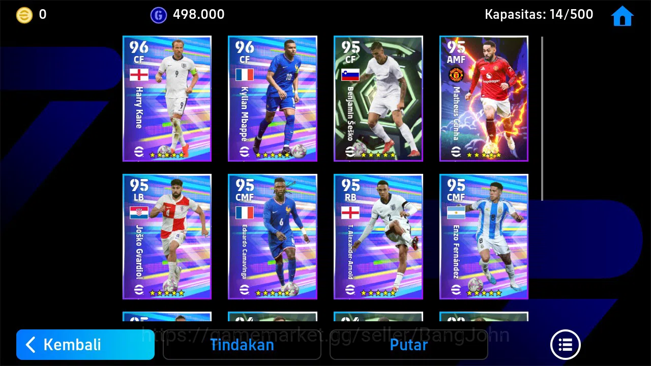eFootball Accounts ANDROID|PW 3025|Epic S Gerrald, A Shevchenko|Showt image 4