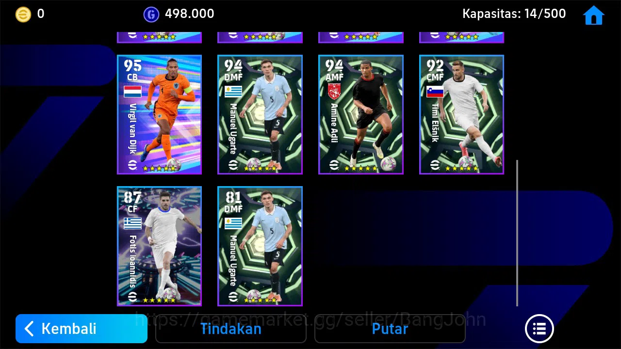 eFootball Accounts ANDROID|PW 3025|Epic S Gerrald, A Shevchenko|Showt image 5