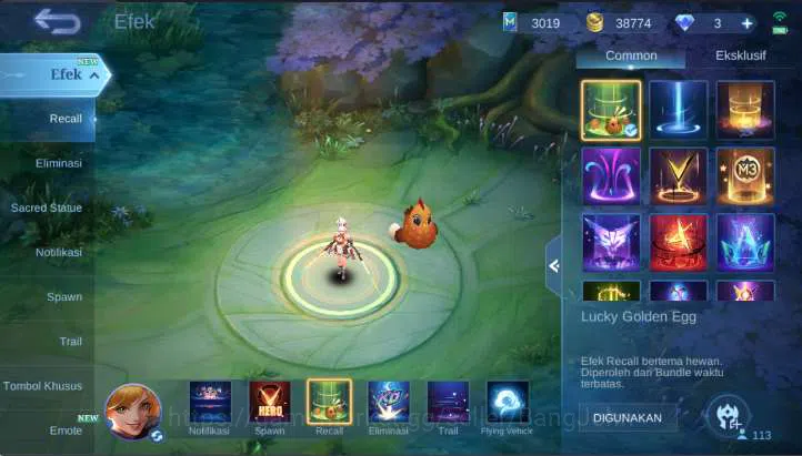 Mobile Legends: Bang Bang Accounts Hero 113 | Skin 227 | Legend Valir, HxH Harit, Tra image 4