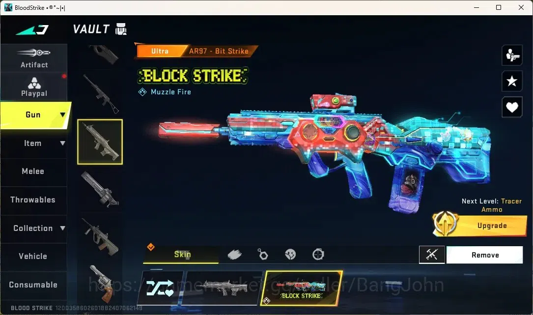 Blood Strike Accounts ASIA | 1 ETERNAL: QBZ95-Whisper|2 ULTRA GUN|3 ULTR image 3