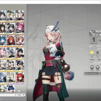Arknights: Endfield Accounts ASIA|Lv 60|12 SSR(7Limit)+32(*6Wep)|[Fangyi,Tangta image 1