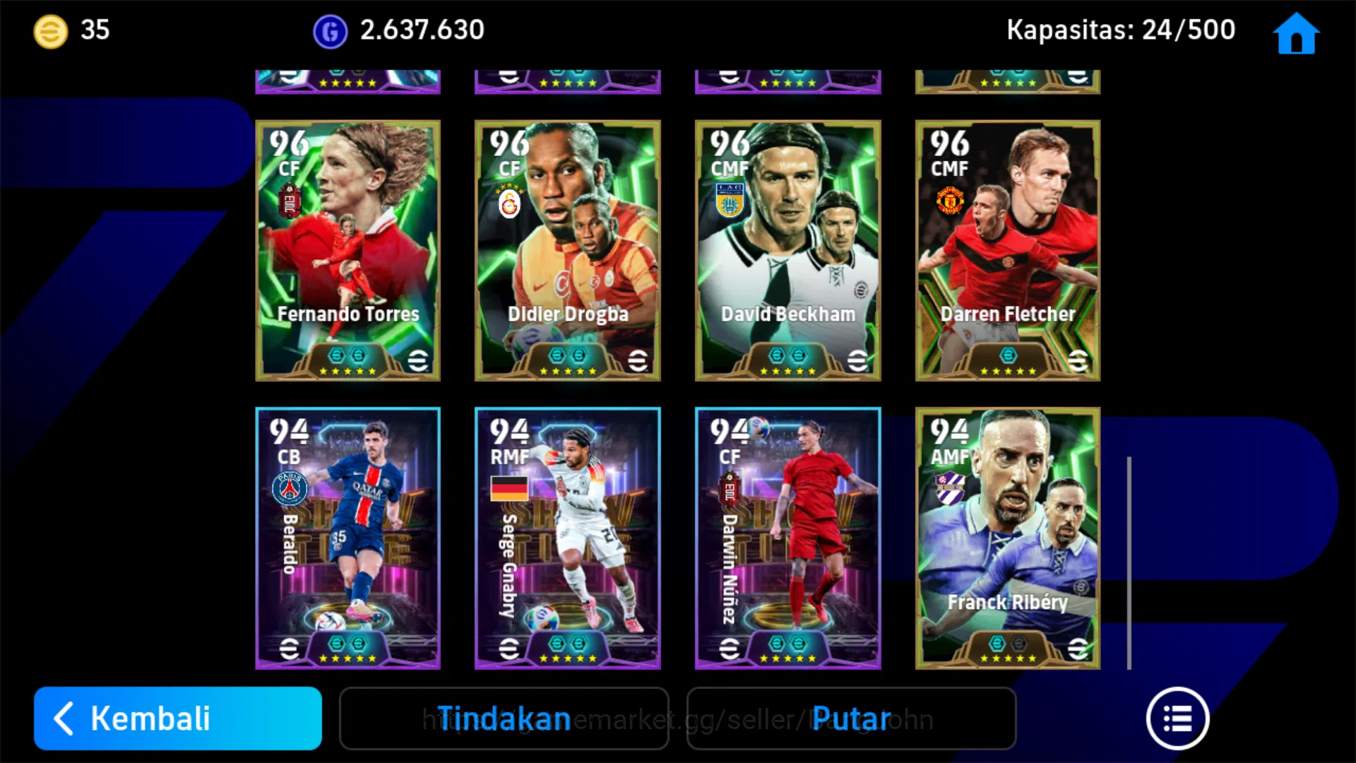 eFootball Accounts Android Pwr 3182 | ST: Haaland, Ait Nouri | BT: Pe image 3
