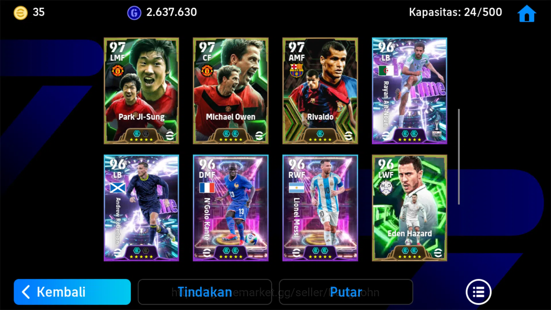 eFootball Accounts Android Pwr 3182 | ST: Haaland, Ait Nouri | BT: Pe image 4