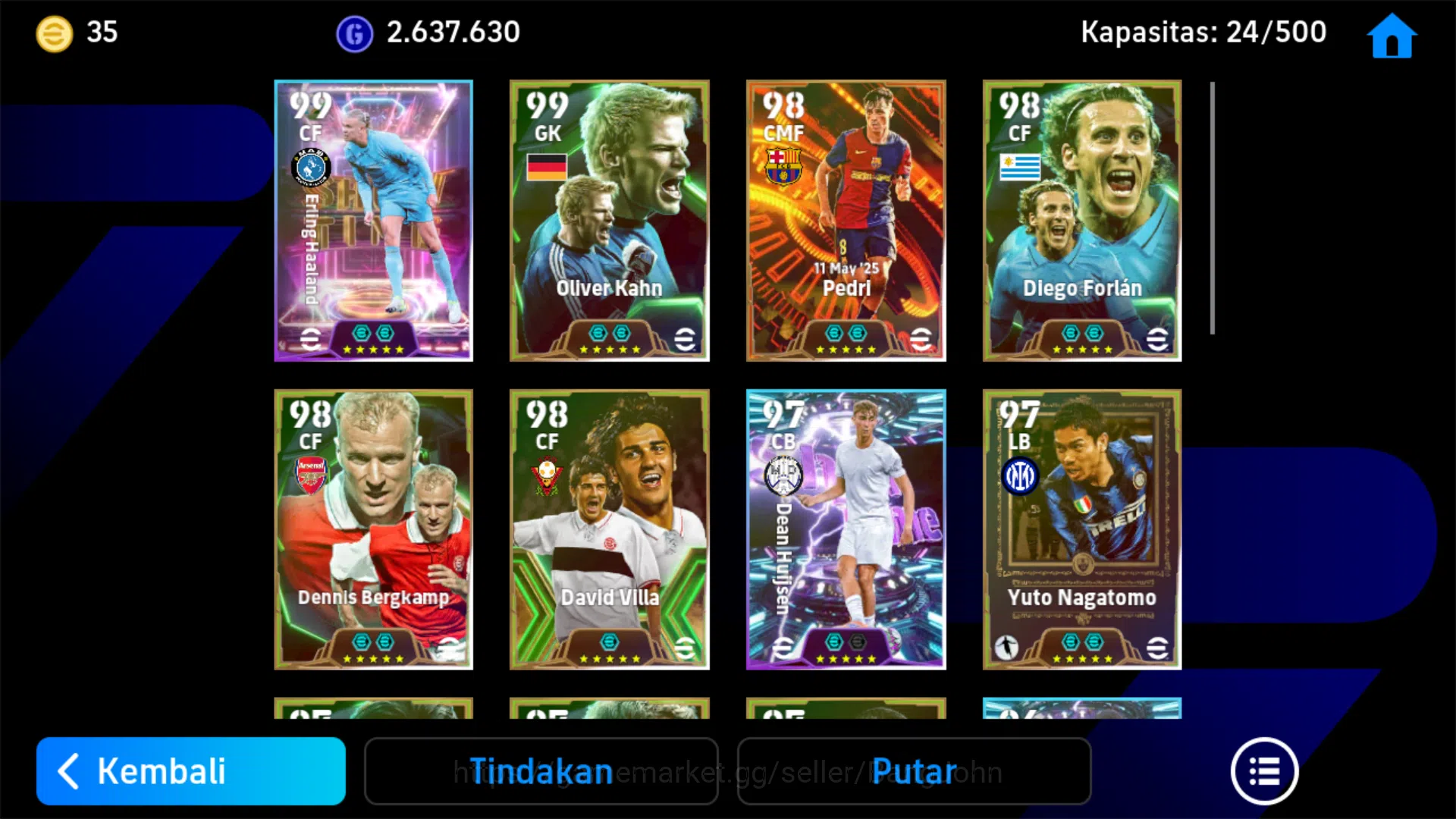 eFootball Accounts Android Pwr 3182 | ST: Haaland, Ait Nouri | BT: Pe image 5