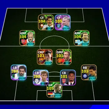 eFootball Meta Player Android Pwr 3182 | ST: Haaland, Ait Nouri | BT: Pe image 1