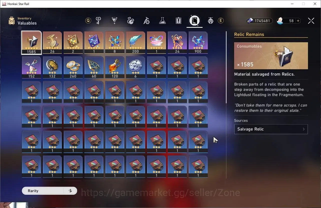 Honkai Star Rail Accounts ASIA TL 70| 17 Limited Char|Firefly Sign, Acheron image 10