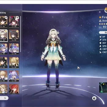Honkai Star Rail Others ASIA TL 70| 17 Limited Char|Firefly Sign, Acheron  image 1