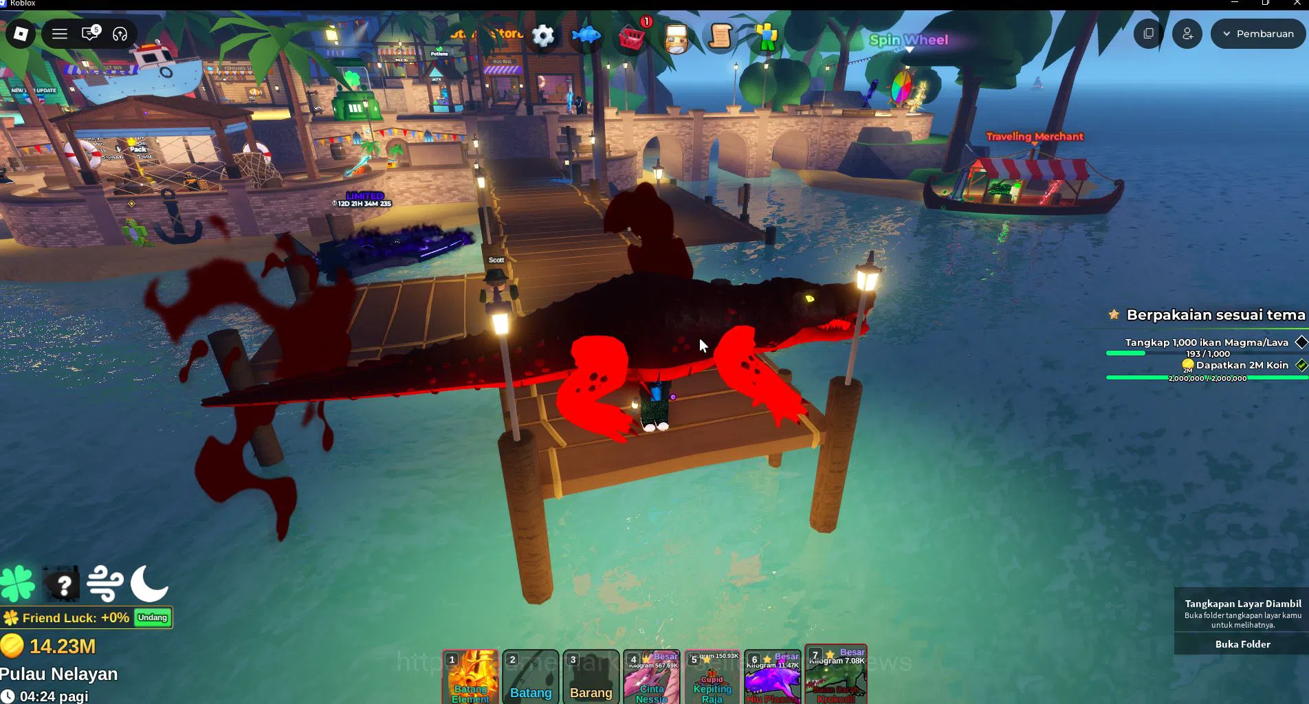 Roblox Accounts [Fish It] Lv 844 |1 SC (Element) 3 Myth (Bamboo,et image 11