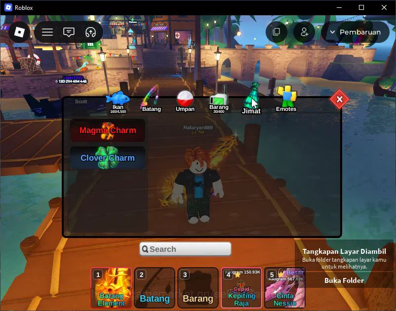 Roblox Accounts [Fish It] Lv 844 |1 SC (Element) 3 Myth (Bamboo,et image 7