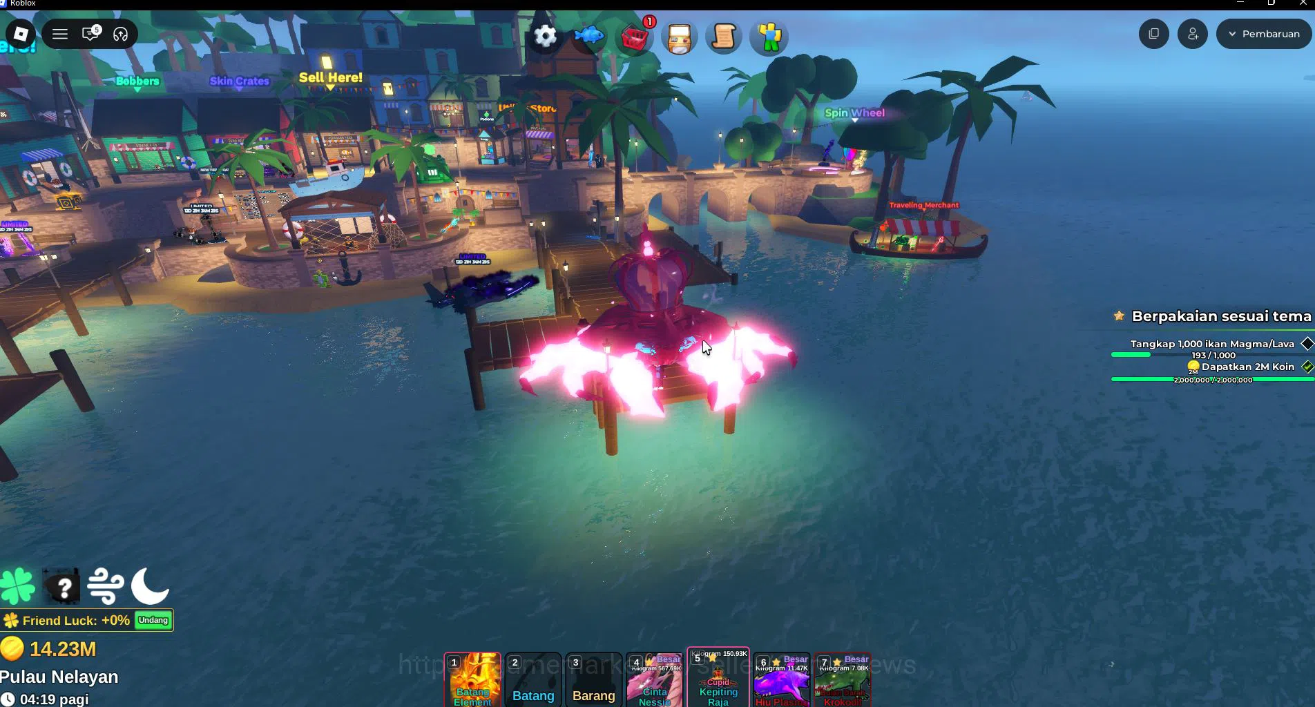 Roblox Accounts [Fish It] Lv 844 |1 SC (Element) 3 Myth (Bamboo,et image 9