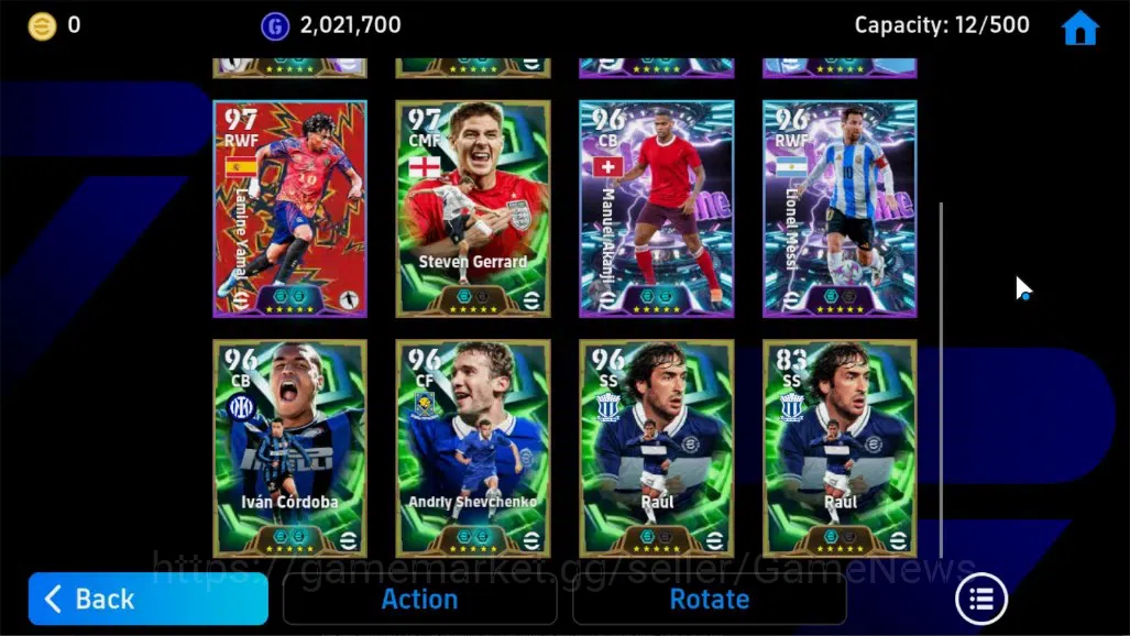 eFootball Accounts Legends & Iconic Players Android|Epic|Gareth Bale,Didier Drogba,Raul,Steven Gerrard,Ivan Gordoba|ShowTime 10