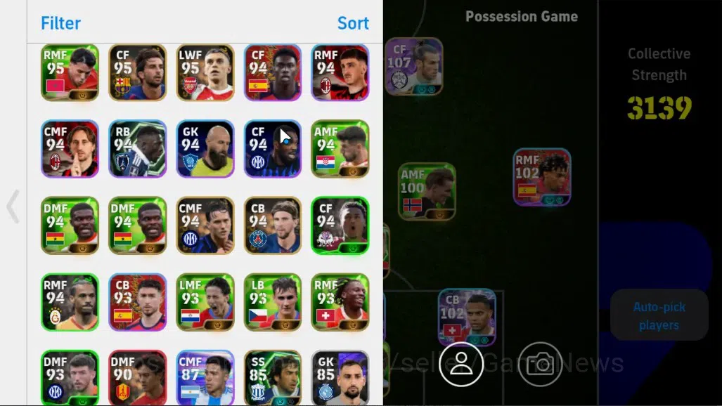 eFootball Accounts Legends & Iconic Players Android|Epic|Gareth Bale,Didier Drogba,Raul,Steven Gerrard,Ivan Gordoba|ShowTime 3