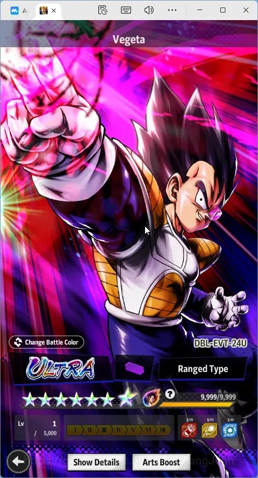 Dragon Ball Legends Accounts Global | Lvl 147|5.2M Total Power|977 CC|2 LR|4 UL image 10
