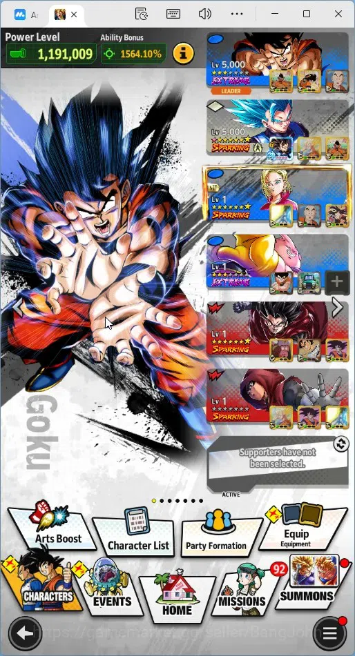 Dragon Ball Legends Accounts Global | Lvl 147|5.2M Total Power|977 CC|2 LR|4 UL image 14