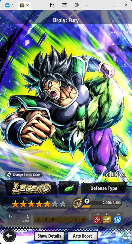 Dragon Ball Legends Accounts Global | Lvl 147|5.2M Total Power|977 CC|2 LR|4 UL image 6