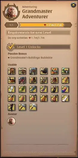Albion Online Accounts High-End ASIA| 1,6M Total Fame - 6,86 Silver |T6 Ore Miner - T6 Great Fire Staff Build|SwiftClaw 9