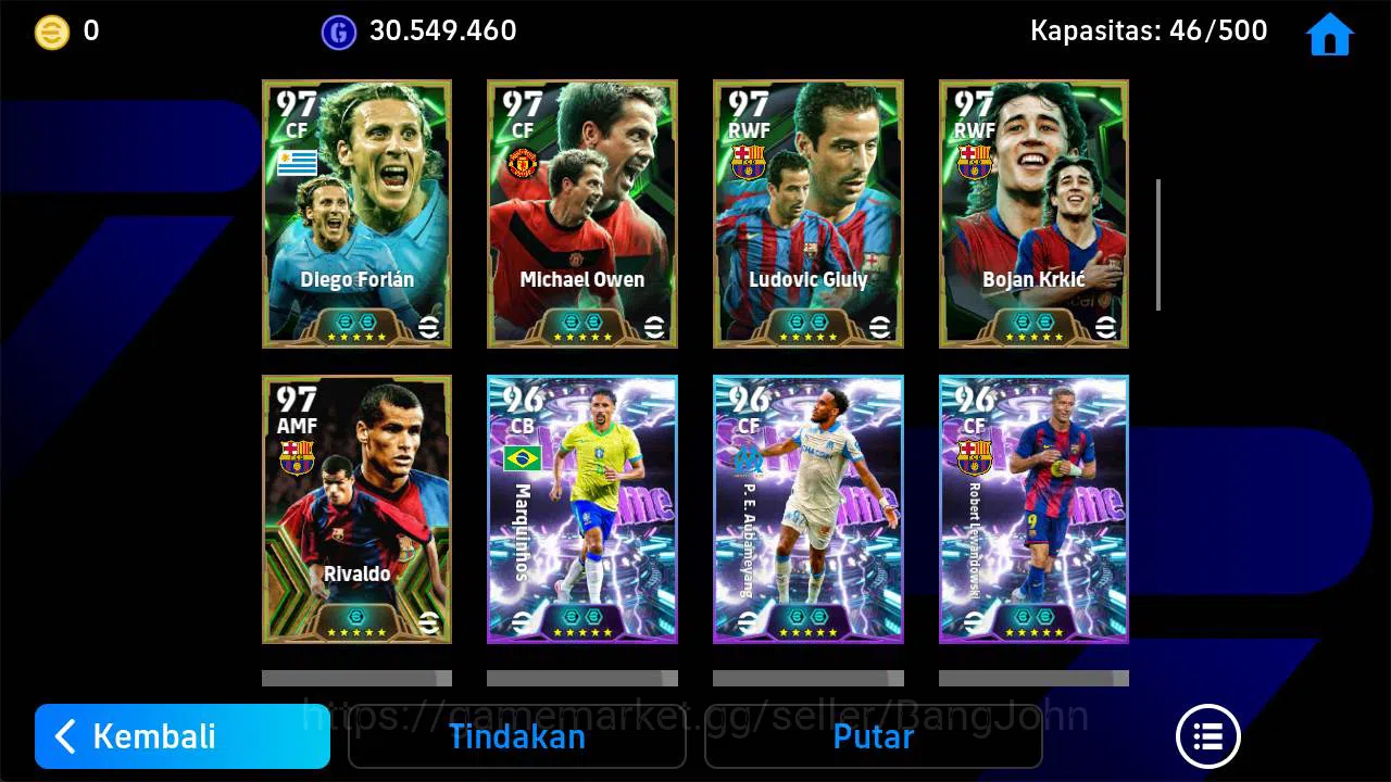 eFootball Accounts Power 3190, matthaus epic, X Alonso epic, Guti epi image 5