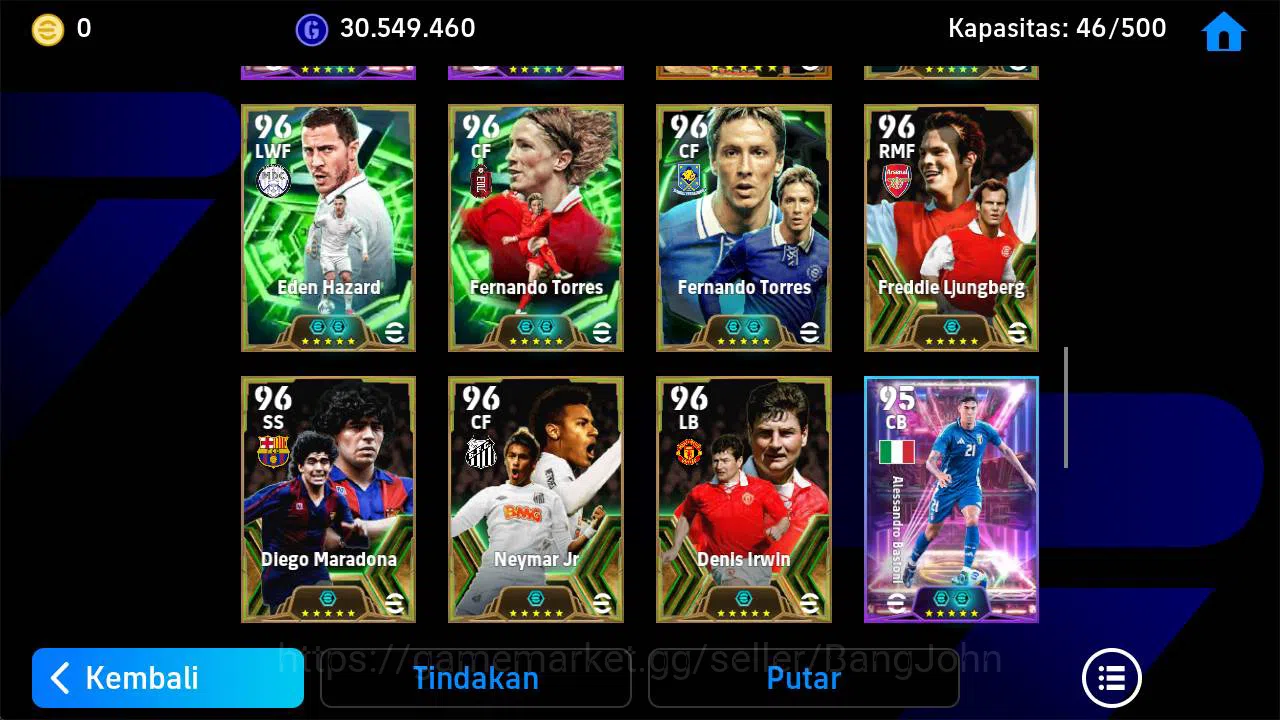 eFootball Accounts Power 3190, matthaus epic, X Alonso epic, Guti epi image 7