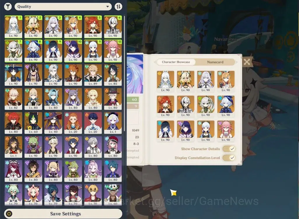 Genshin Impact Accounts ASIA|AR|PreamTeam (Srik,Neuvilette,Mavuika,Arlecch image 2