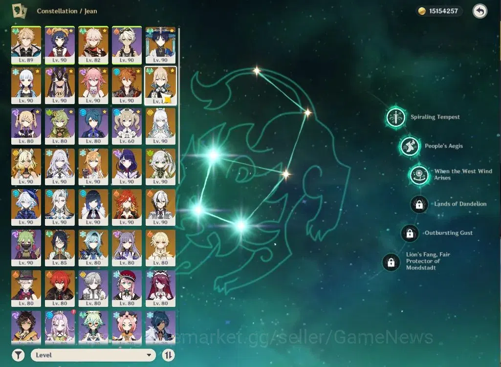 Genshin Impact Accounts ASIA|AR|PreamTeam (Srik,Neuvilette,Mavuika,Arlecch image 5