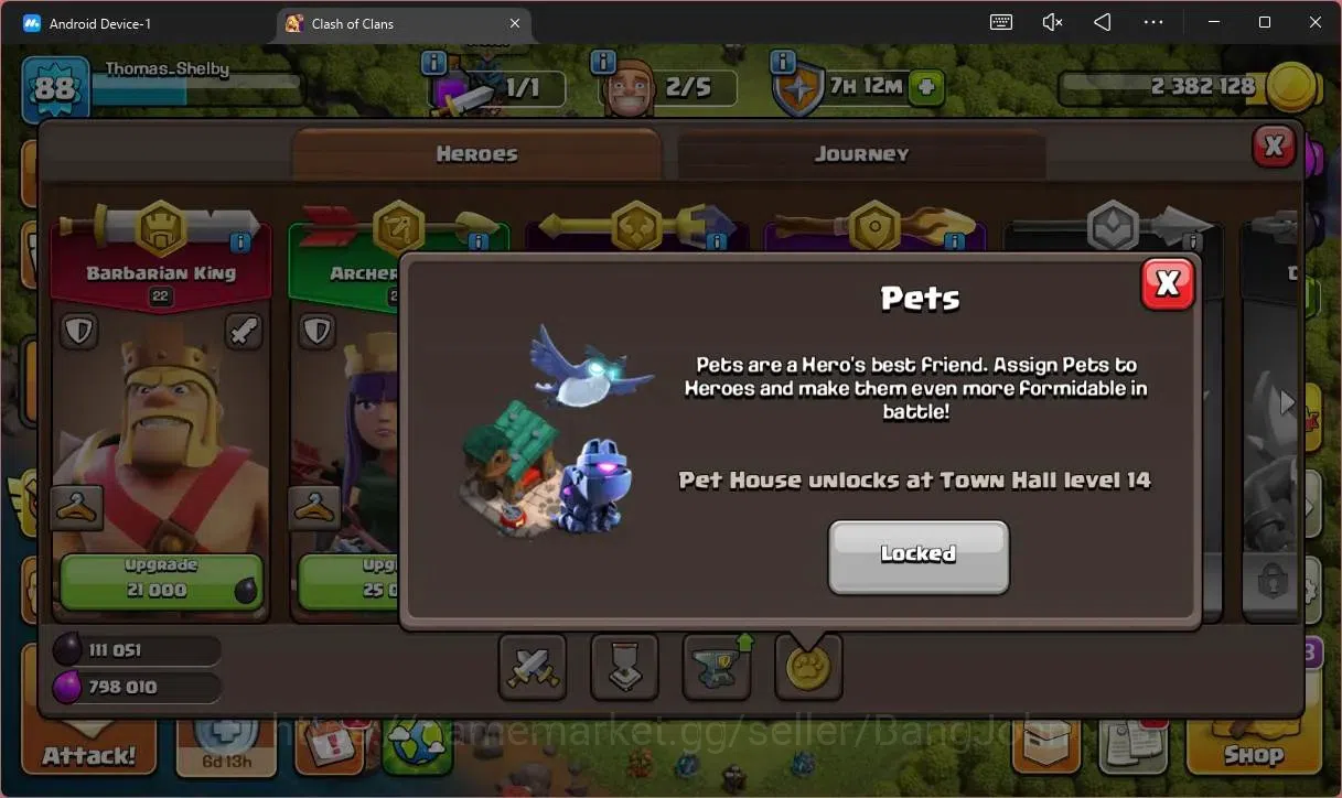 Clash of Clans Accounts Global | TH 12-BH 7 | LVL 88 | HH 6 | BK 22, AQ 24 image 13
