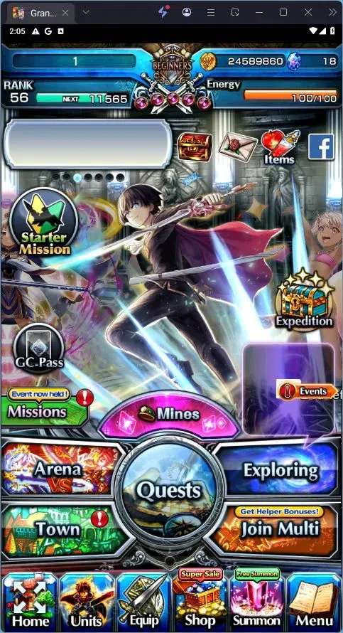Grand Summoners Accounts Global | Rank 56|Illya TW,Summer Illya TW,Sublime image 10