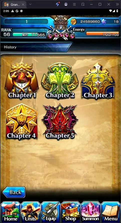 Grand Summoners Accounts Global | Rank 56|Illya TW,Summer Illya TW,Sublime image 9