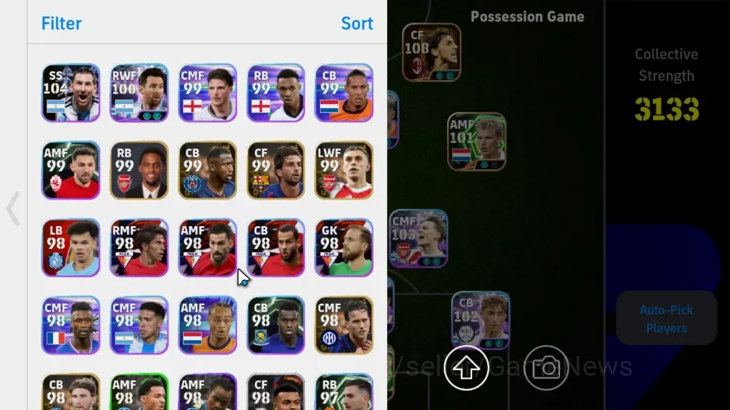 Buy eFootball Accounts - Android | Power 3133 | Big Time Zlatan