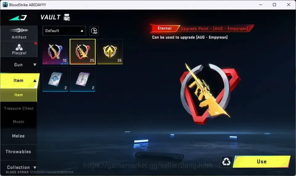 Blood Strike Accounts ASIA | 1 ETERNAL GUN: AUG | 3 LEGENDARY GUN | 25 P image 6