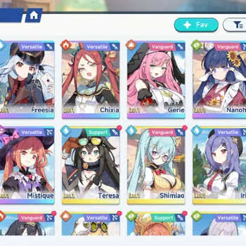 Stella Sora Accounts Global Lv 40|8 SSR, 3 Limited|(Noya T4 +Sign, Chitose T1, Shia, Mistique T1+Sign, Nanoha +Sign