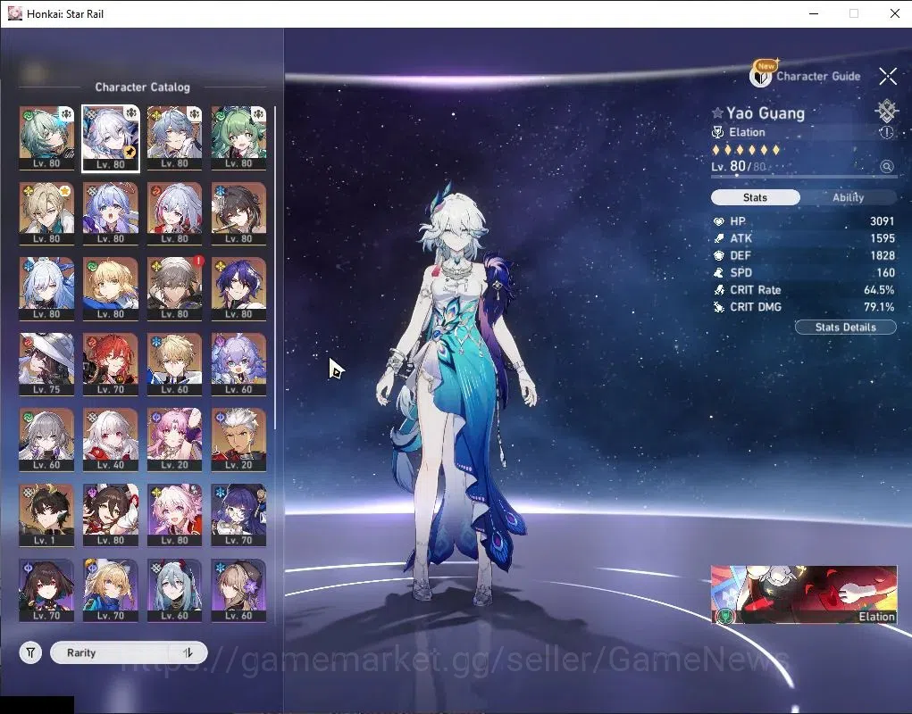 Honkai Star Rail Accounts Asia|TL 69|Saber Prem Team|14 Limited|[Ruan Mei E1 image 5