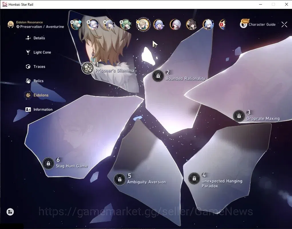 Honkai Star Rail Accounts Asia|TL 69|Saber Prem Team|14 Limited|[Ruan Mei E1 image 6